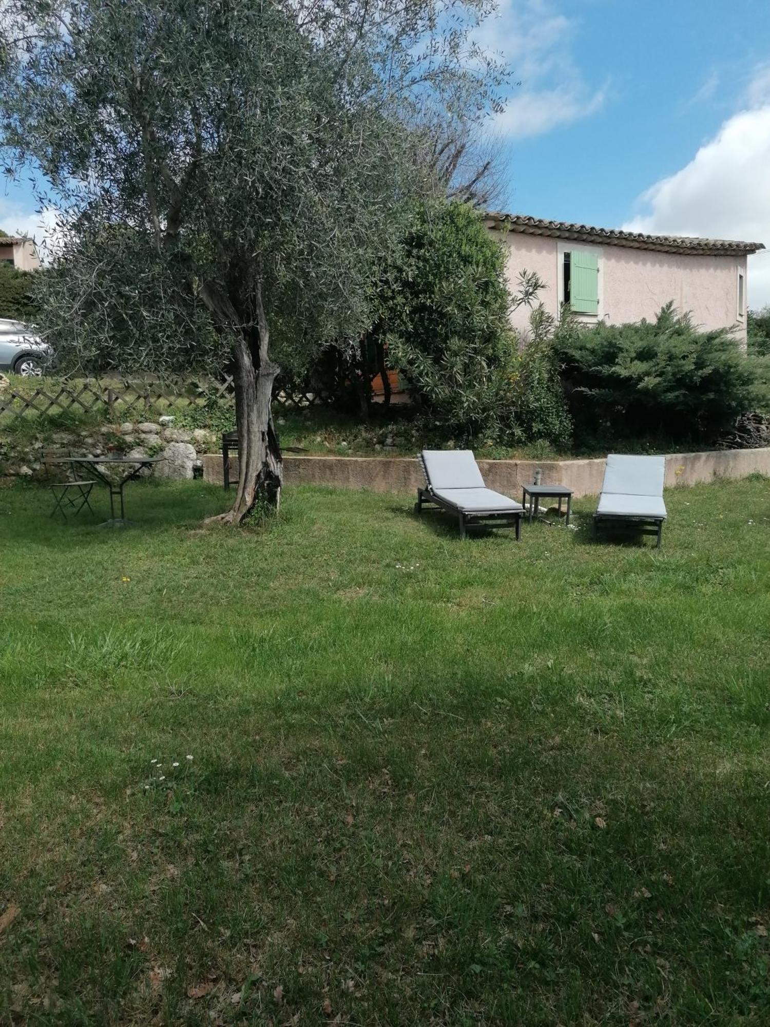 Studio Au Milieu D Une Oliveraie Le Mas De La Huppe Tourrettes-sur-Loup Zewnętrze zdjęcie